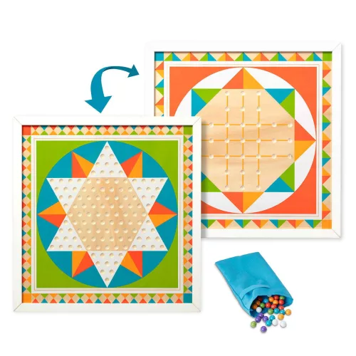 Pasziánsz és kínai sakk, Melissa & Doug