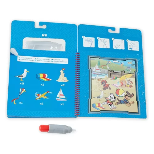 Water Wow, rajzolás vízzel, Mancs Őrjárat