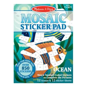 Mozaik matrica füzet, óceán állataival