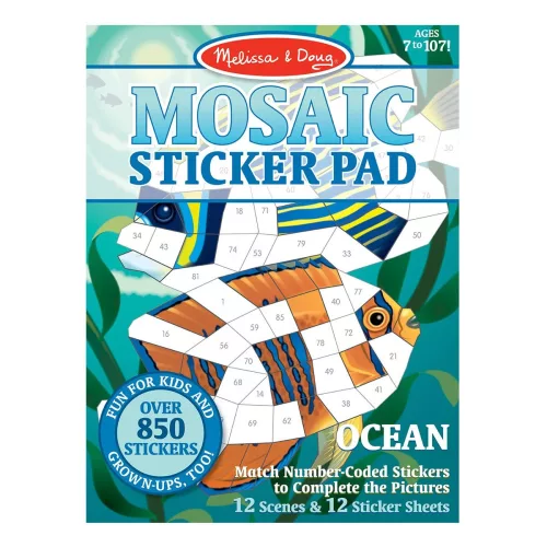 Mozaik matrica füzet, óceán állataival