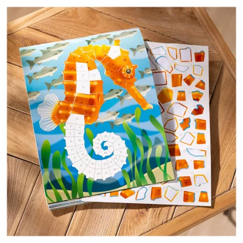 Mozaik matrica füzet, óceán állataival