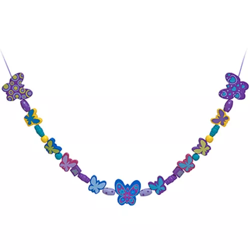 Pillangó alakú gyöngyök fából, Melissa & Doug