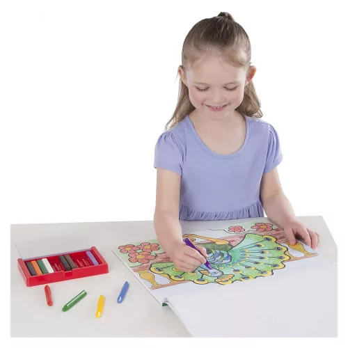 Jumbo méretű kifestőkönvy, Melissa & Doug