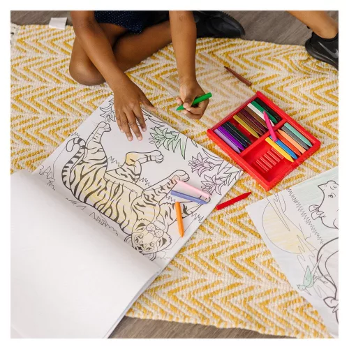 Jumbo méretű kifestőkönvy, Melissa & Doug