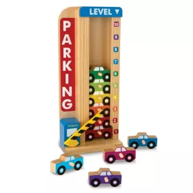 Számozott parkolókészlet fából, Melissa & Doug