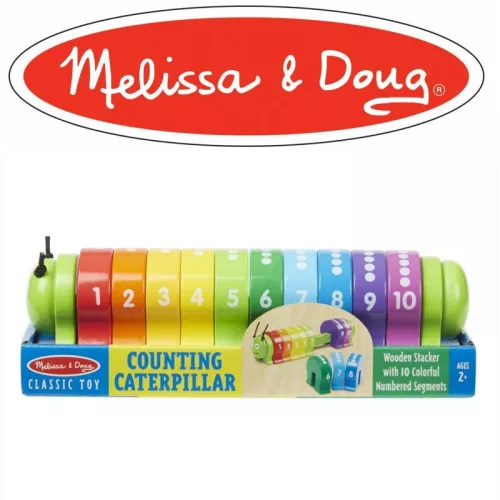 Tanuljunk számolni a színes hernyóval, Melissa & Doug
