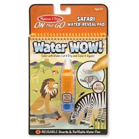 Water Wow, kifestőskönyv, Szafari, Melissa&Doug