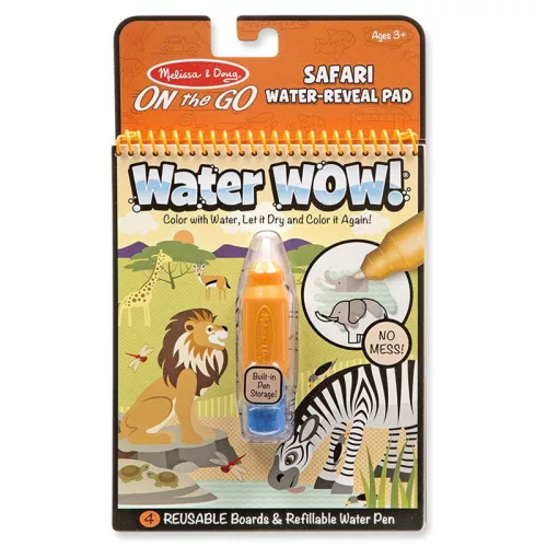 Water Wow, kifestőskönyv, Szafari, Melissa&Doug