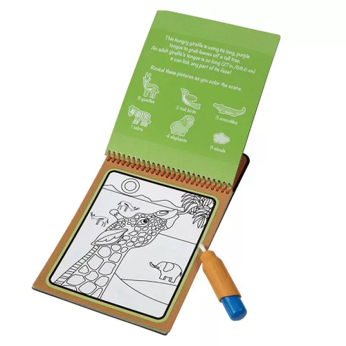 Water Wow, kifestőskönyv, Szafari, Melissa&Doug