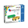 MAGNA-TILES, kiegészítő, zöld és sárga autó