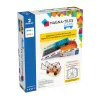 MAGNA-TILES, kiegészítő, kék és narancssárga autó