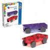 MAGNA-TILES, kiegészítő, lila és piros autó
