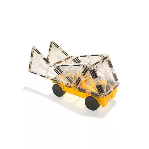 MAGNA-TILES, kiegészítő, zöld és sárga autó