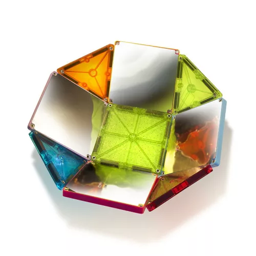 MAGNA-TILES Stardust, mágneses építőjáték, csillám és tükör