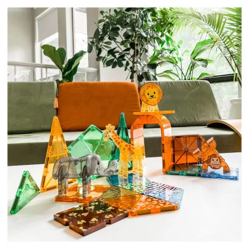 MAGNA-TILES Szafari, mágneses építőjáték