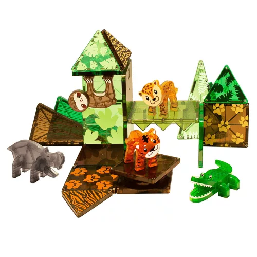 MAGNA-TILES Jungle, mágneses építőjáték