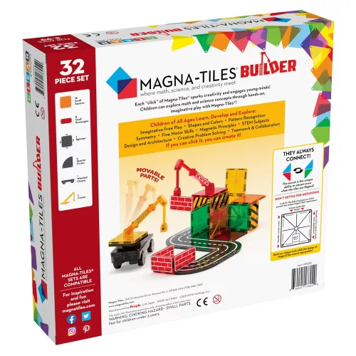 MAGNA-TILES Builder, mágneses építőjáték