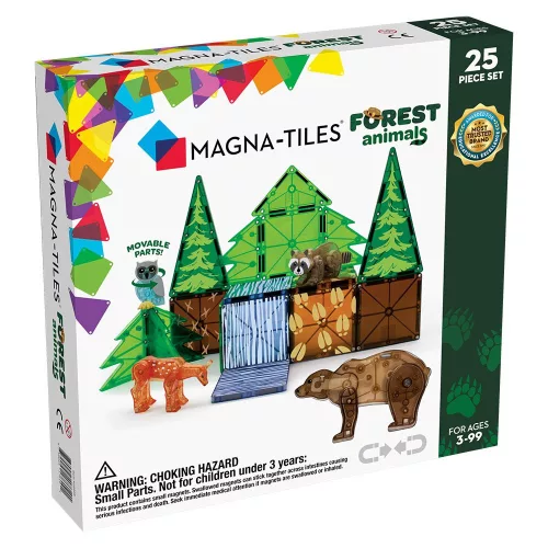MAGNA-TILES Forest Animals, mágneses építőjáték