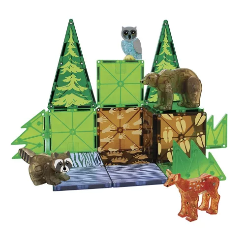 MAGNA-TILES Forest Animals, mágneses építőjáték