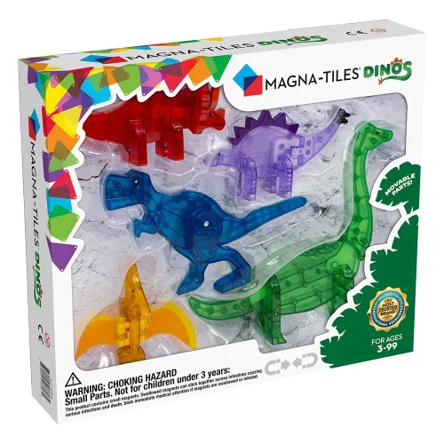 MAGNA-TILES Dinók, 5  mágneses figura