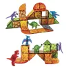 MAGNA-TILES Dino World, 40 darabos mágneses készlet