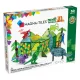 MAGNA-TILES Dino World XL, 50 darabos mágneses készlet