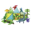 MAGNA-TILES Dino World XL, 50 darabos mágneses készlet