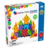 MAGNA-TILES + mikroMAGS, 46 db. mágneses szett