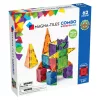 MAGNA-TILES + mikroMAGS, 62 db. mágneses szett
