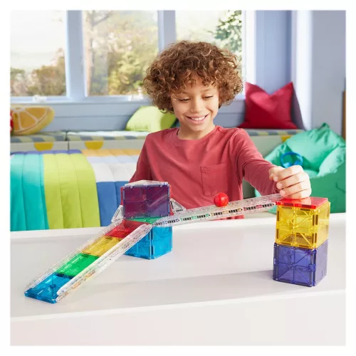 MAGNA-TILES Versenypálya, 33 db. mágneses szett