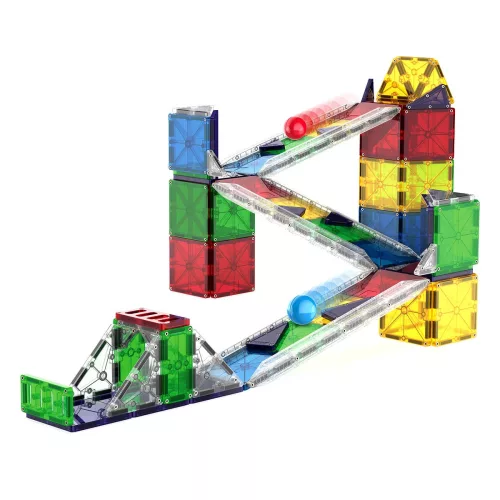 MAGNA-TILES Deluxe Versenypálya, 90 db. mágneses szett