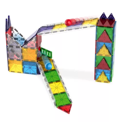 MAGNA-TILES Deluxe Versenypálya, 90 db. mágneses szett