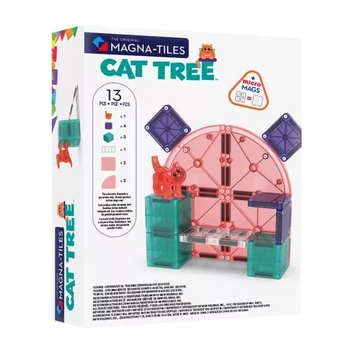 MAGNA-TILES Macska mászótorony, mágneses szett