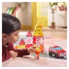 MAGNA-TILES Tűzoltóosztag, 27 db. mágneses szett