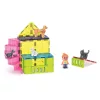 MAGNA-TILES Állatos játszóház, 50 db. mágneses szett