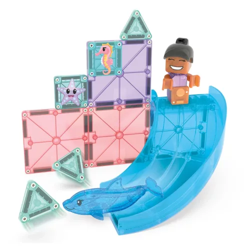 MAGNA-TILES Delfin kaland, mágneses építőjáték