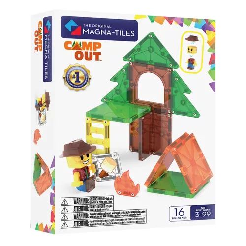 MAGNA-TILES Kempingező szett, mágneses építőjáték