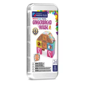 MAGNA-TILES Mézeskalács házikó, mágneses utazókészlet