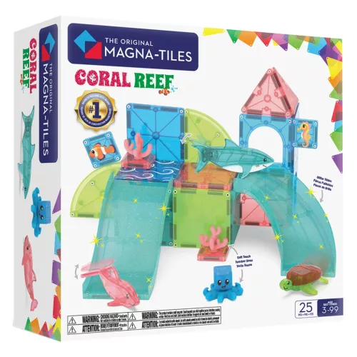 MAGNA-TILES Korallzátony, mágneses építőjáték