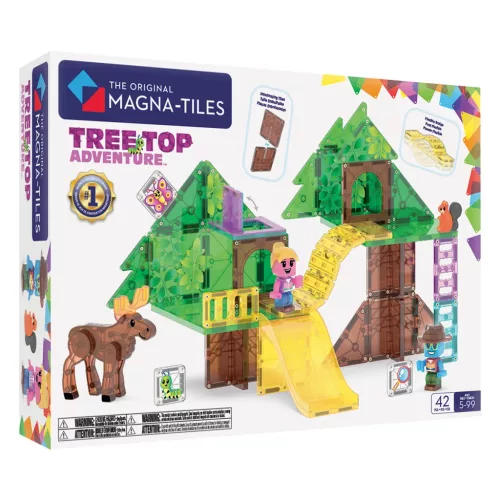 MAGNA-TILES Tree Top, mágneses lombház építőszett