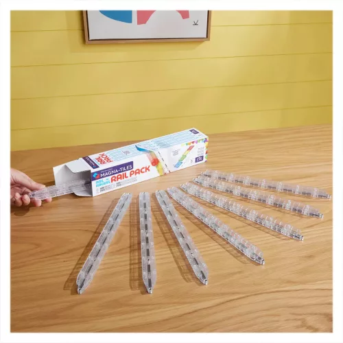 MAGNA-TILES Versenypálya, 8 db. sín bővítő készlet