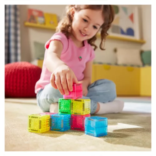 MAGNA-TILES Cubes, mágneses építőkocka készlet