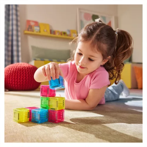 MAGNA-TILES Cubes, mágneses építőkocka készlet
