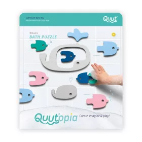Bálnák és halacskák, 11 darabos puzzle fürdőjáték