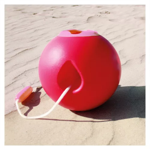 Ballo, homokozó, strandolós vödör, piros
