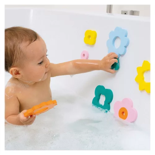 Flower power, 10 darabos puzzle fürdőjáték