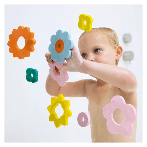 Flower power, 10 darabos puzzle fürdőjáték