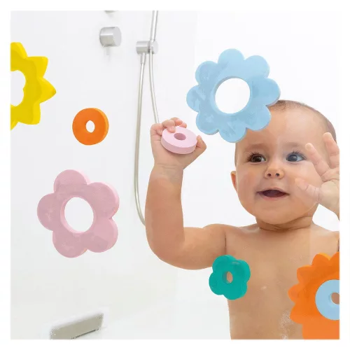 Flower power, 10 darabos puzzle fürdőjáték