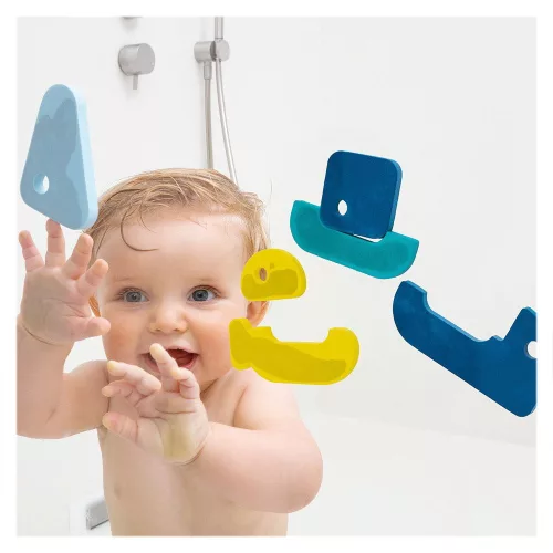 Hajósok, puzzle fürdőjáték habszivacsból