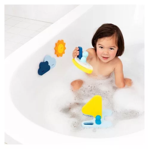 Vitorlások, 13 darabos puzzle fürdőjáték